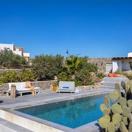 Mykonian Ode With Stunning Sunrise & Sunset Views Villa