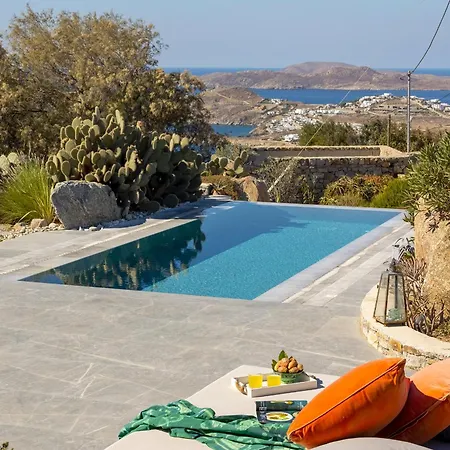 Mykonian Ode With Stunning Sunrise & Sunset Views Villa Mykonos Town